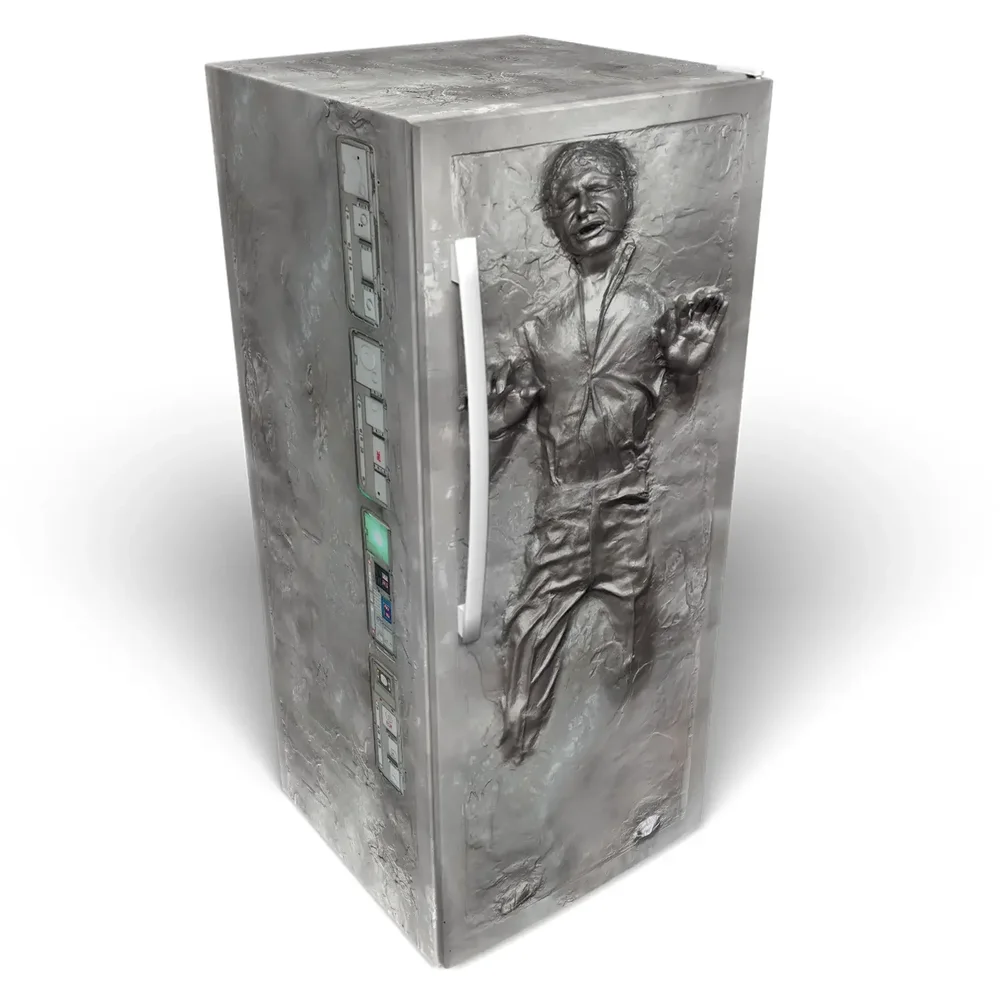 Han Solo Carbonite Refrigerator Wrap